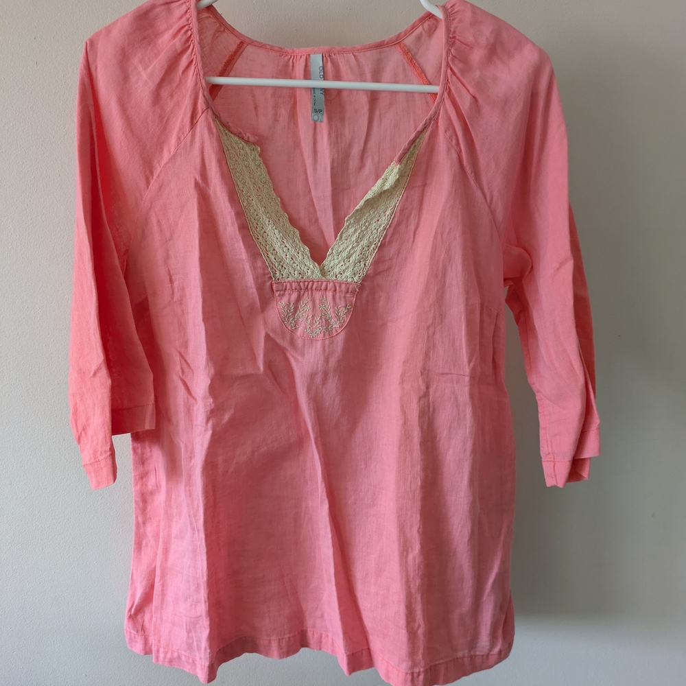 6 For $20 Old Navy Pink Tunic Top Size S